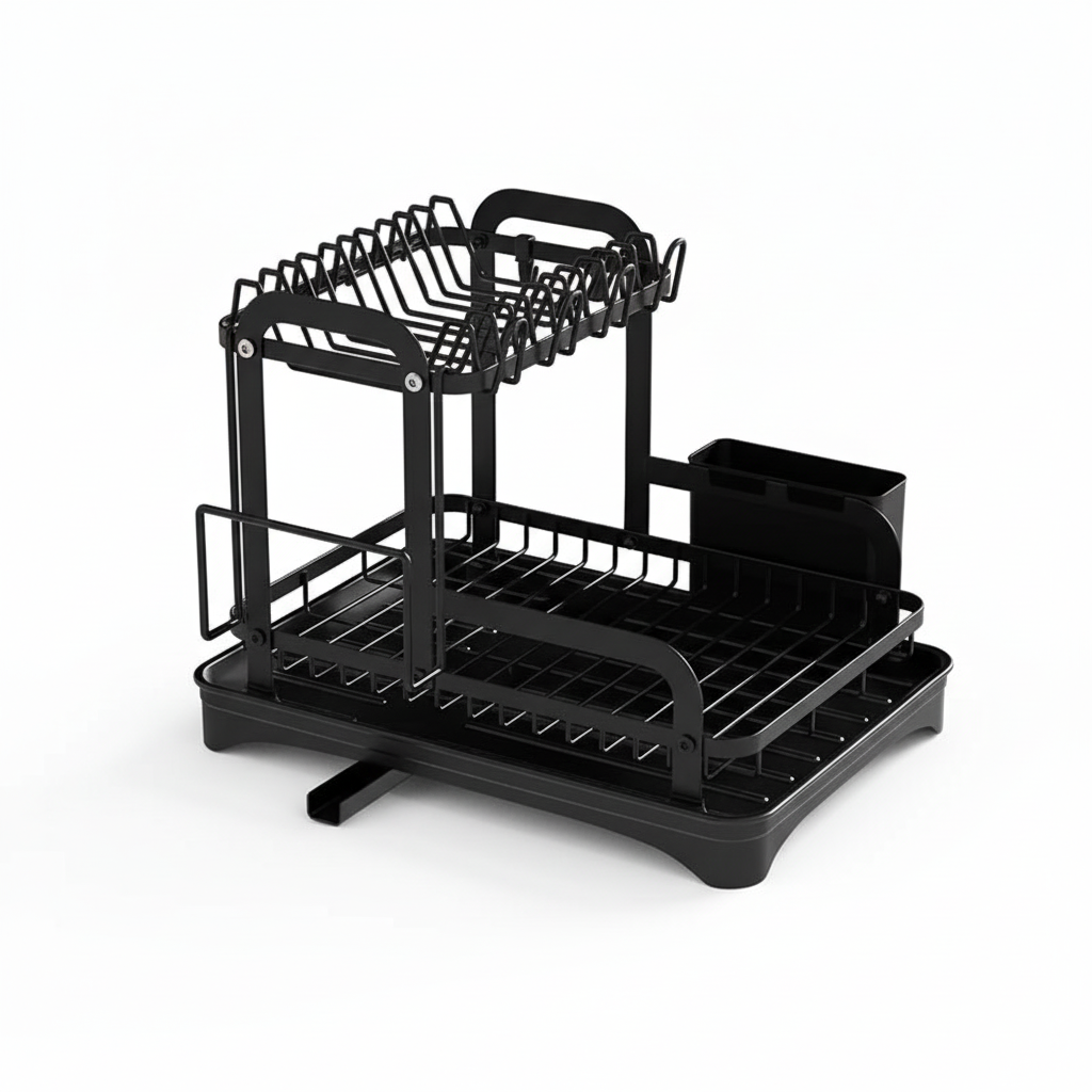 360° Rotating Dish Drying Rack - Professional