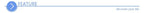 FEATURE label graphic with arrow icon