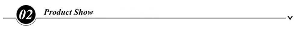 Product show graphic with numbered section and dropdown arrow