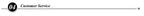 Turkey baster and injector set page section: Customer Service header