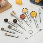 Stainless Steel Measuring Spoons - 4/6/7/8 Piece Set