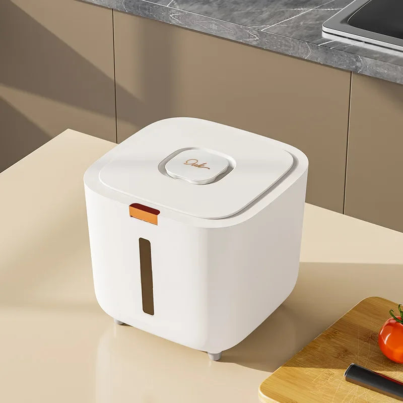 Rice Storage Container - Moisture-Proof Sealed Canister 5/10kg