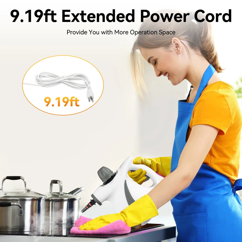 Handheld Steam Cleaner - 1050W High-Pressure Steamer