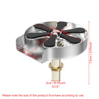 Stainless steel glass rinser dimensions view with black multi-angle jet arms