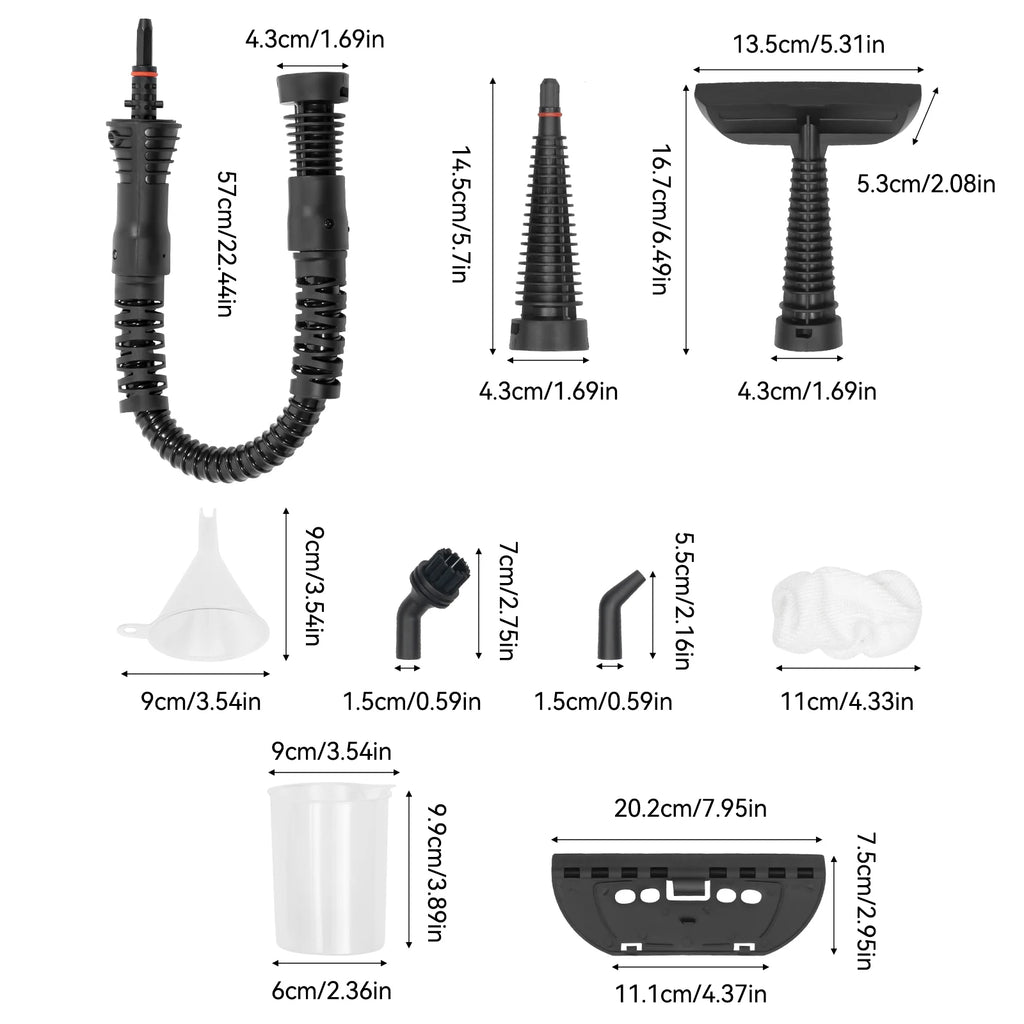 Handheld Steam Cleaner - 1050W High-Pressure Steamer