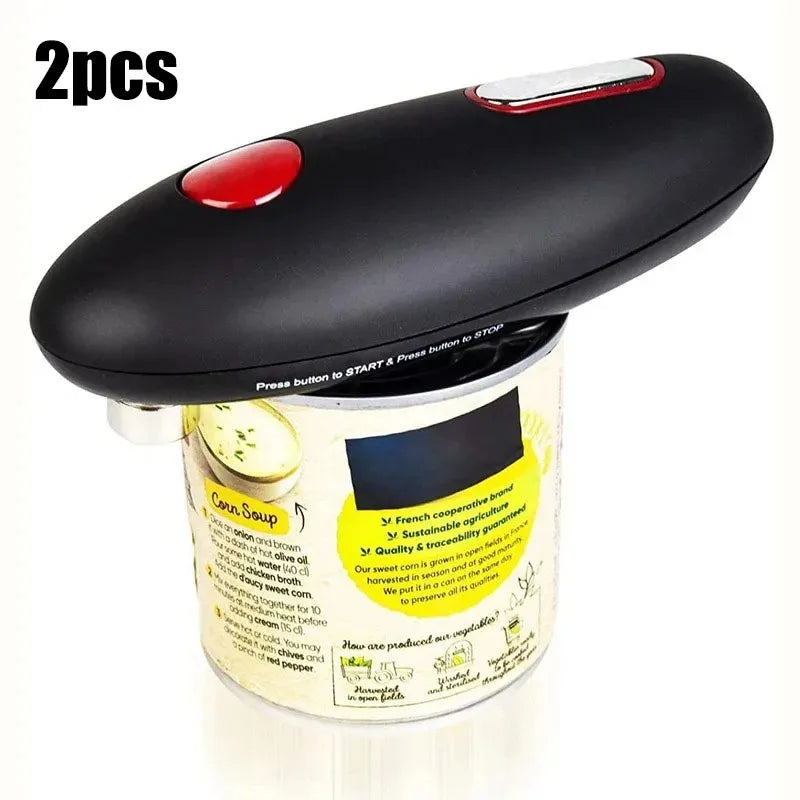 Electric Can Opener - Automatic Hands-Free Jar & Bottle Opener