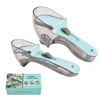 Adjustable Measuring Spoons - 2-in-1 Magnetic Measuring Set