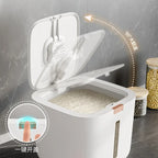 Rice Storage Container - Moisture-Proof Sealed Canister 5/10kg