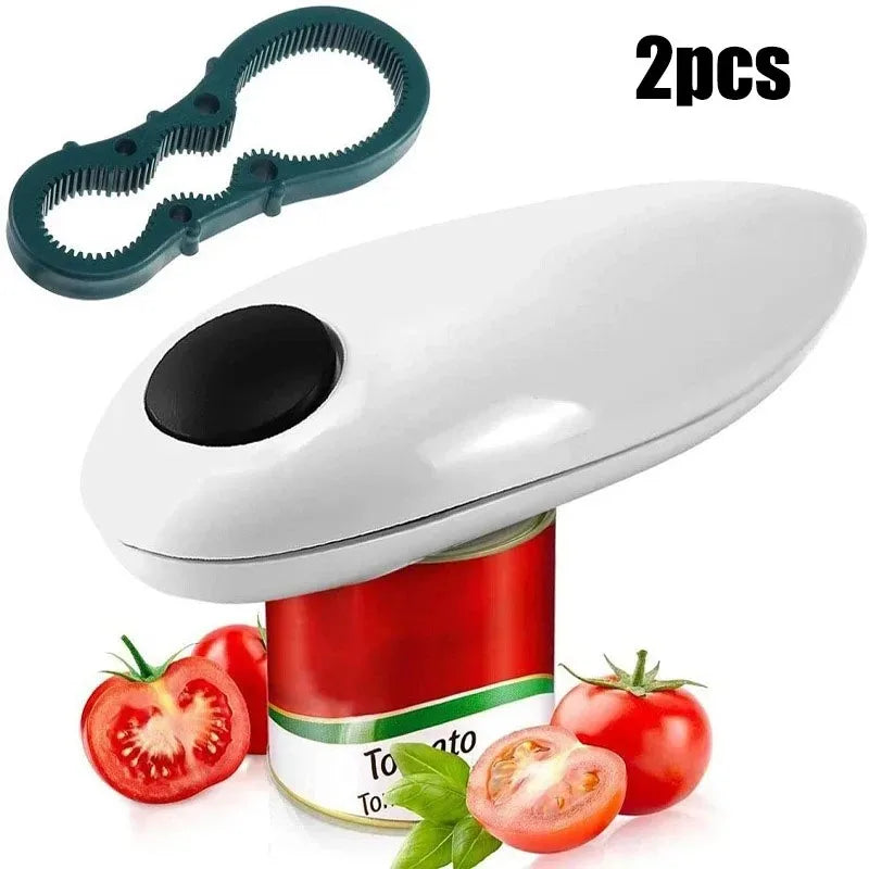 Electric Can Opener - Automatic Hands-Free Jar & Bottle Opener