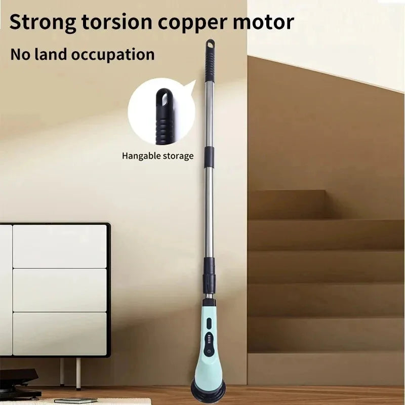 9-in-1 Electric Cleaning Brush - Spin Scrubber for Home