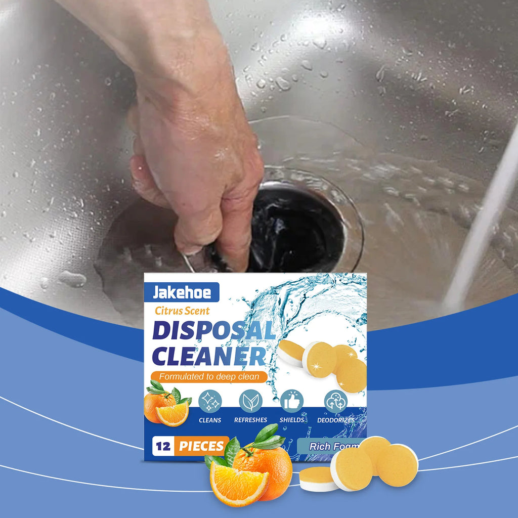 Drain Cleaner Tablets - Clog Remover & Deodorizer