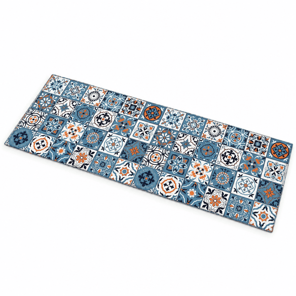 Waterproof PVC Kitchen Floor Mat with Oil-Proof Cushioning for Spill Protection & Standing Comfort