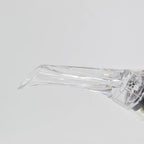 Wine aerator pourer spout with clear outlet, showing internal aerator channels