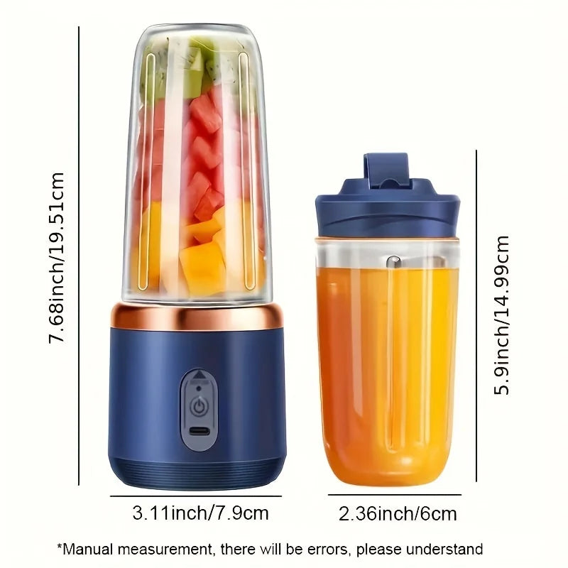 Portable Juicer Cup - Rechargeable Personal Blender