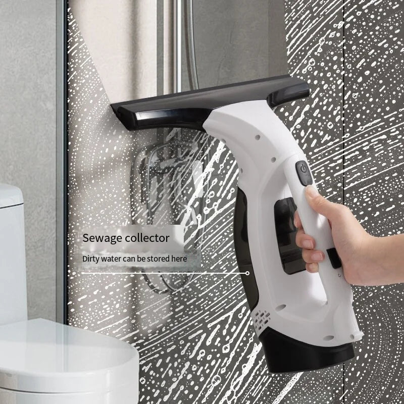 Electric Window Cleaner - Cordless Rechargeable Glass Cleaner