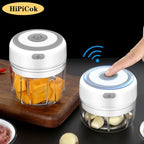 Electric Garlic Chopper - USB Rechargeable Mini Food Processor