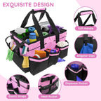 Cleaning Caddy Tote - Multi-Compartment Supply Organizer
