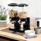 Cereal Dispenser - Large Capacity Portion Control Storage