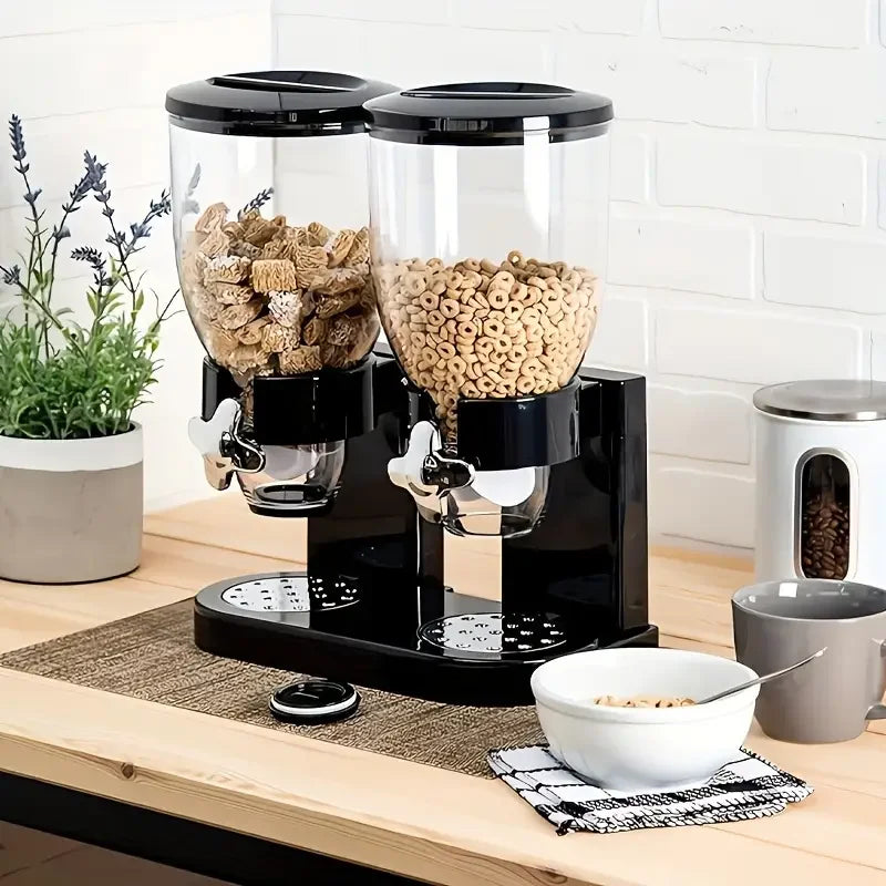 Cereal Dispenser - Large Capacity Portion Control Storage
