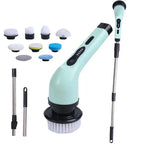9-in-1 Electric Cleaning Brush - Spin Scrubber for Home