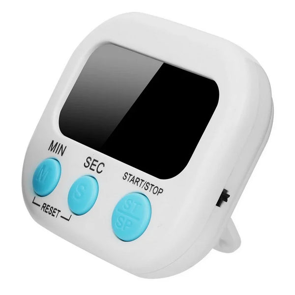 Digital Kitchen Timer with Magnetic Back & Large LCD Display for Precise Cooking, Baking, and Meal Timing