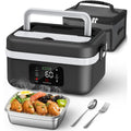 Electric Heating Lunch Box - Rechargeable 1L Food Warmer