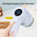 Cordless Spin Scrubber - 5-in-1 Rechargeable Cleaning Brush