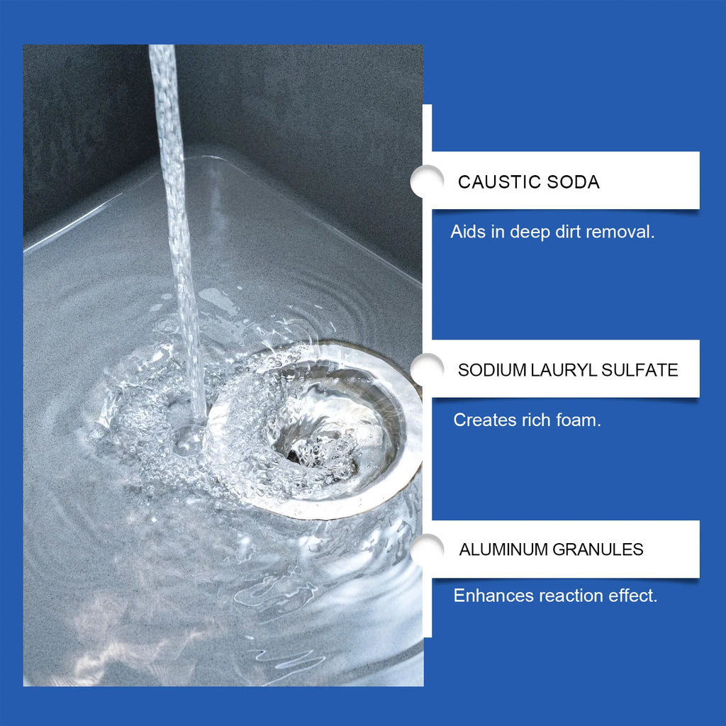 Drain Cleaner Tablets - Clog Remover & Deodorizer