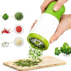 Manual Herb Grinder - Multifunction Spice Mill & Vegetable Chopper