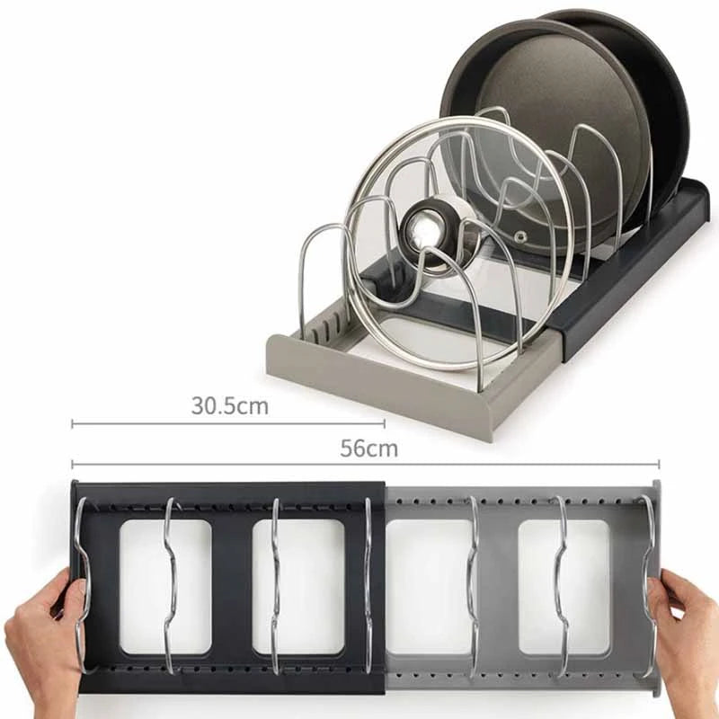 Over Sink Dish Drying Rack - Adjustable Storage Organizer