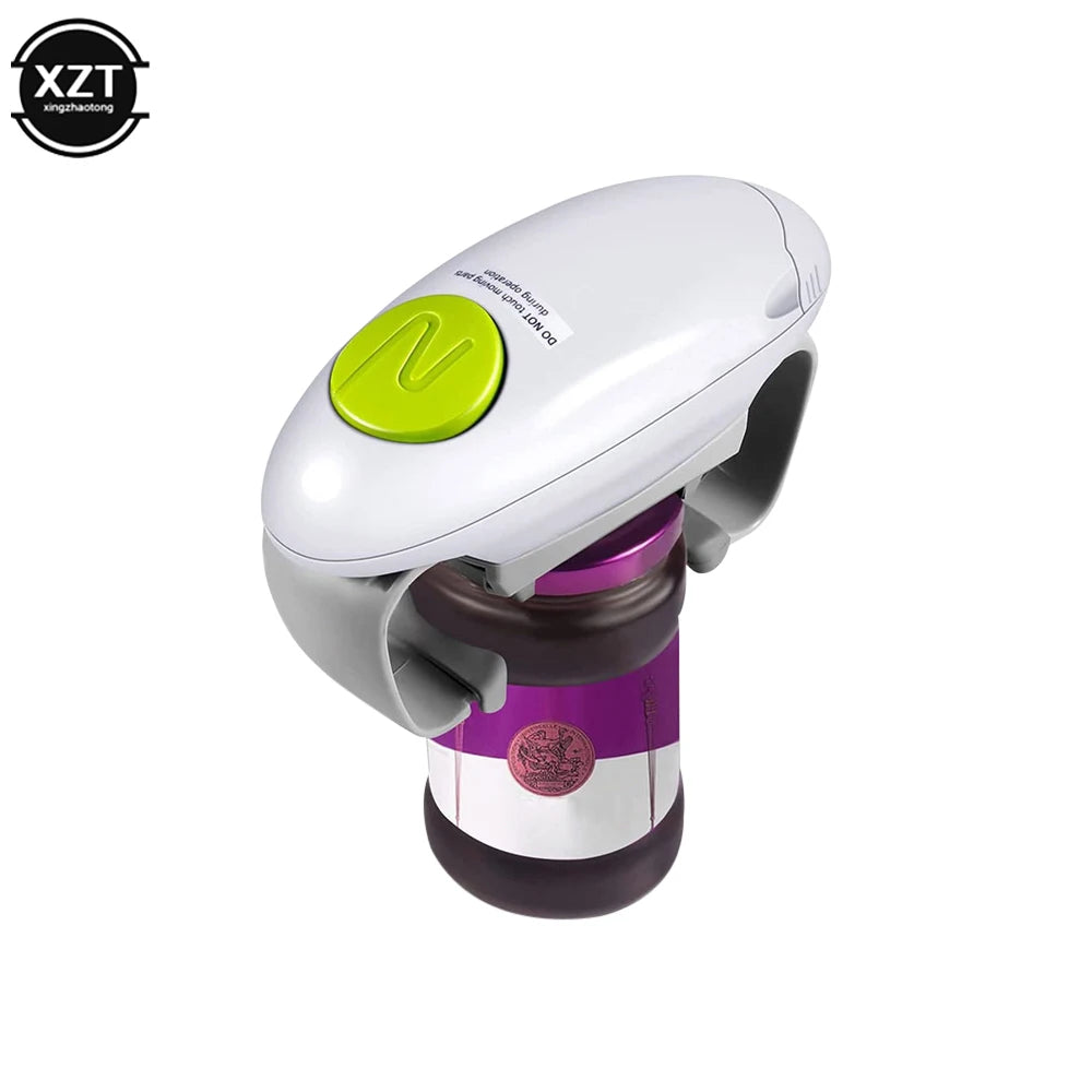 Smooth Edge Electric Can Opener - Safe Automatic Jar Opener