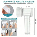 Cordless Spin Scrubber - 5-in-1 Rechargeable Cleaning Brush