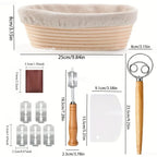 Sourdough Baking Kit - Complete Set with Starter Jar & Tools
