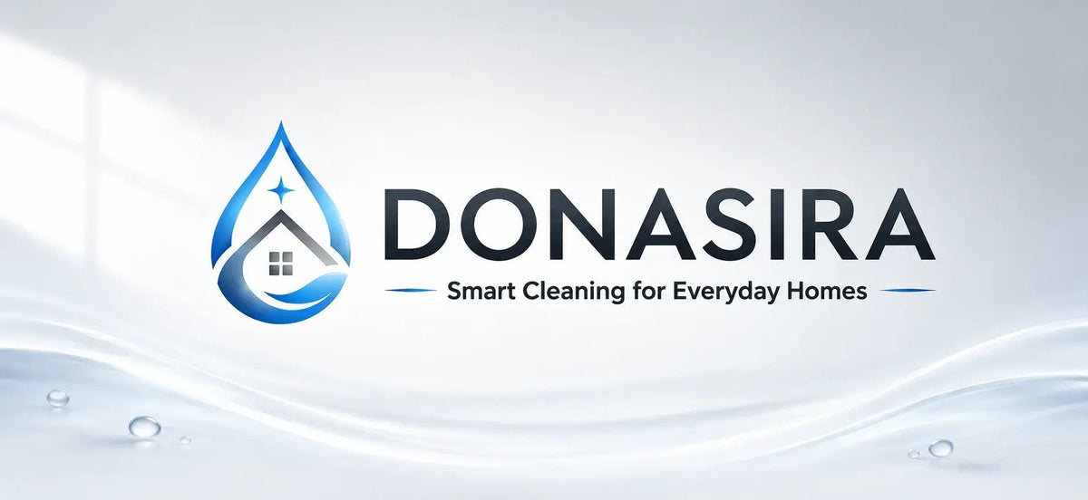 Touchless smart soap & sanitizer dispenser banner with DONASIRA logo