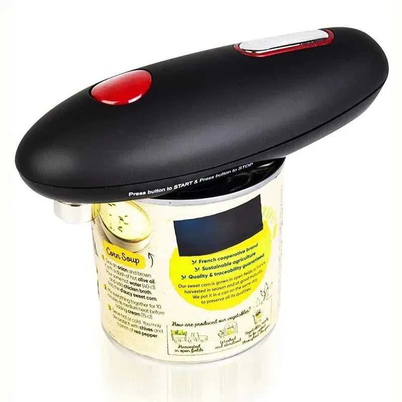 Electric Can Opener - Automatic Hands-Free Jar & Bottle Opener