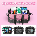Cleaning Caddy Tote - Multi-Compartment Supply Organizer