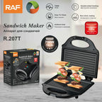 Electric Waffle Maker - Multifunction Sandwich & Breakfast Maker