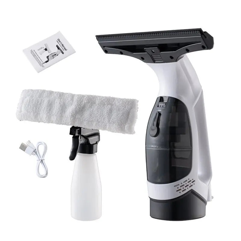 Electric Window Cleaner - Cordless Rechargeable Glass Cleaner