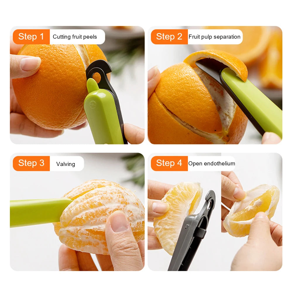Citrus Peeler Tool - Easy Orange, Lemon & Grapefruit Peeler