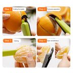 Citrus Peeler Tool - Easy Orange, Lemon & Grapefruit Peeler