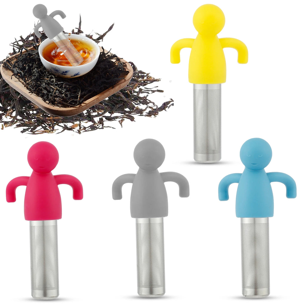 Tea Infuser Set - 4pcs Ultra-Fine Mesh Stainless Steel Strainer