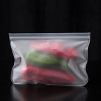 Silicone Food Storage Bags - Reusable Leakproof Containers
