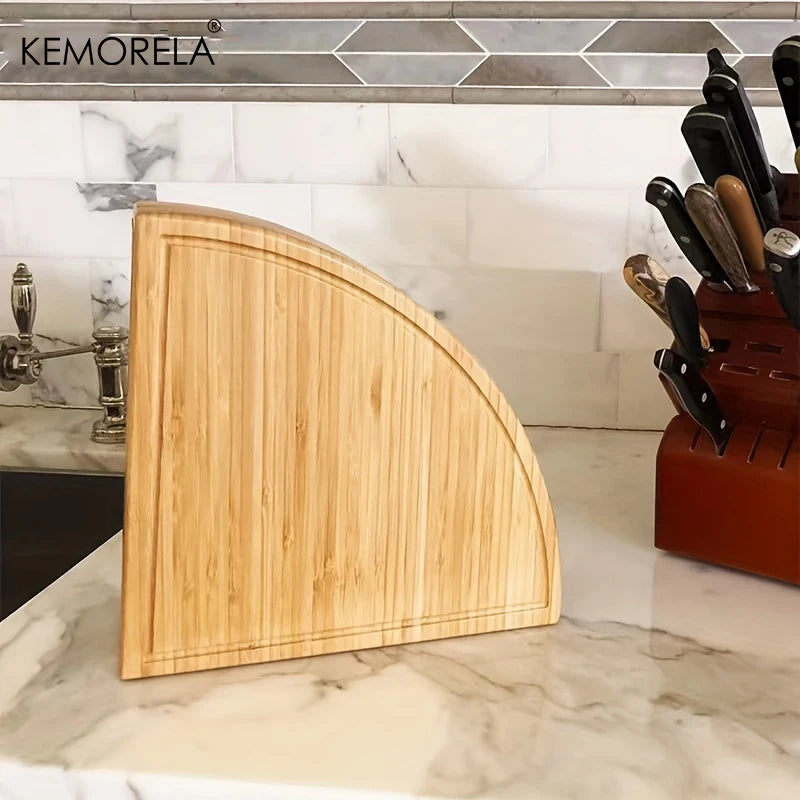 Cheese Board Set with Cutlery - Slide-Out Drawer & Tools