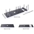 Over Sink Dish Drying Rack - Adjustable Storage Organizer