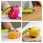 Citrus Peeler Tool - Easy Orange, Lemon & Grapefruit Peeler
