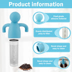 Tea Infuser Set - 4pcs Ultra-Fine Mesh Stainless Steel Strainer