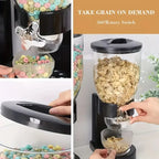 Cereal Dispenser - Large Capacity Portion Control Storage