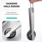 Stainless Steel Measuring Spoons - 4/6/7/8 Piece Set