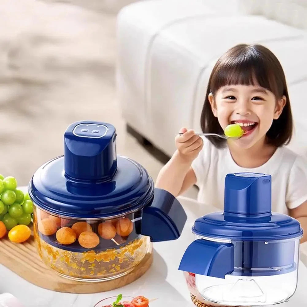 Electric Fruit Peeler - Auto Peeler for Grapes & Cherry Tomatoes