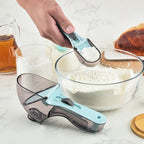 Adjustable Measuring Spoons - 2-in-1 Magnetic Measuring Set
